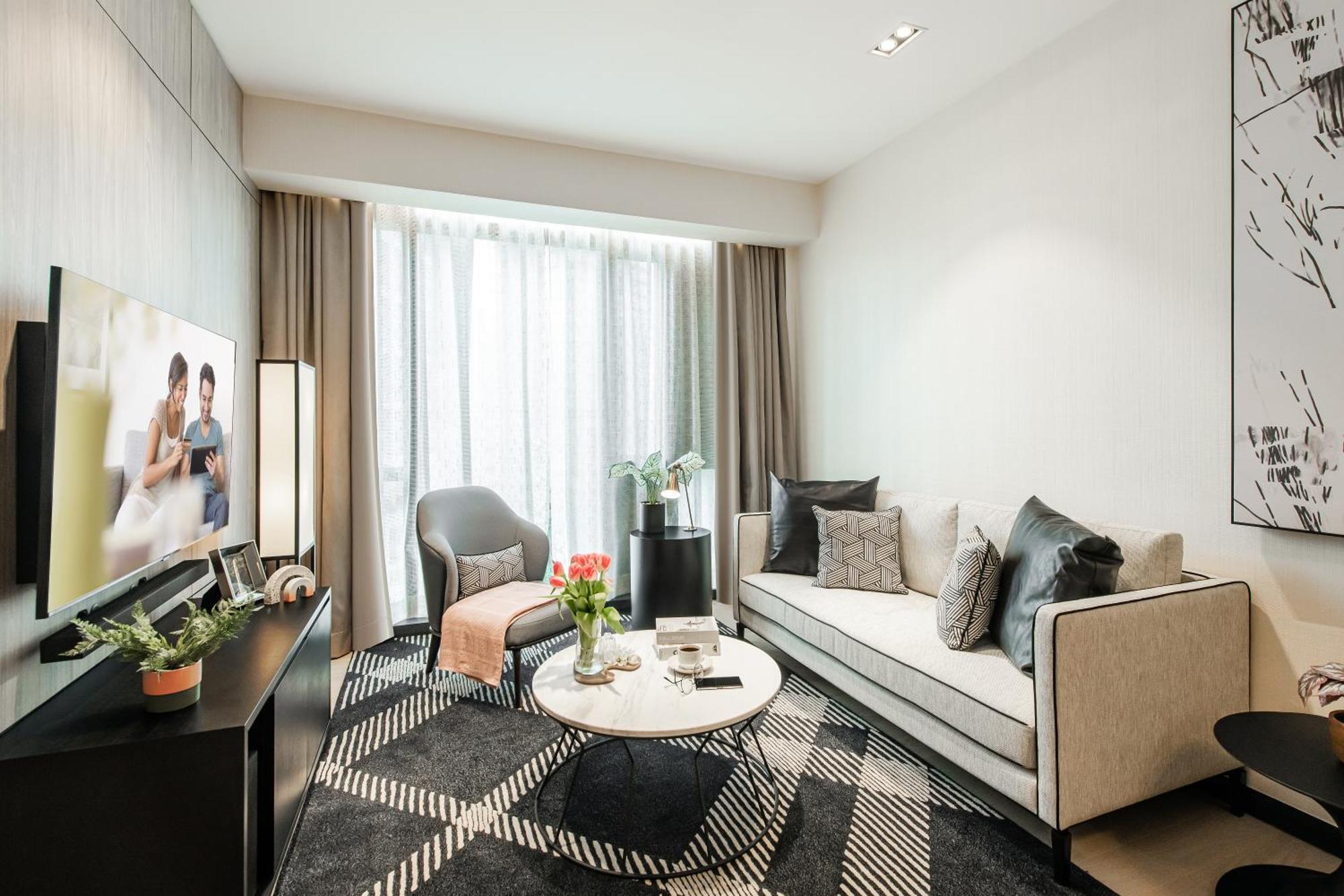 Ascott Star Klcc Kuala Lumpur Exterior foto Living room
